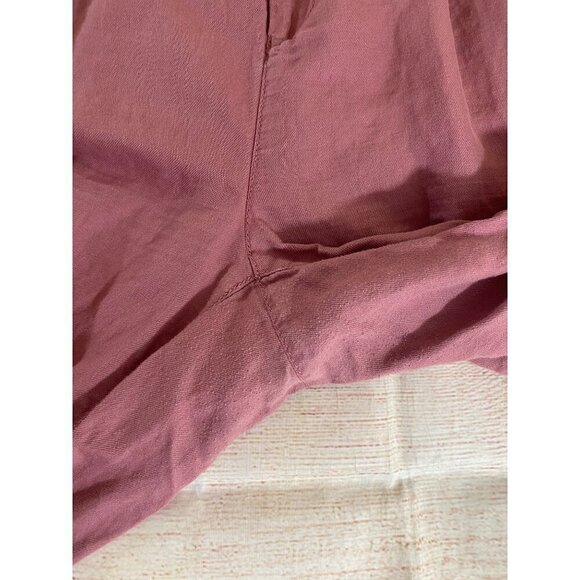 Loft Women's Mauve Casual Linen Blend Dress Pants - Medium - Picture 4 of 12